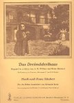 Schubert, Das Dreimäderlhaus Score