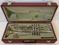 Julius Keilwerth Deluxe B-Trumpet Model Tone King Silver-plated
