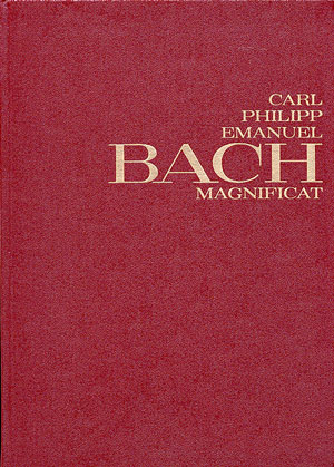 Bach C.F.E. Magnificat D-Dur WQ215 Partitur