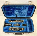 Adler R.O. Es-Klarinette, Deutsches System, 15 Klappen, ca. 1920