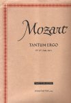Mozart, Tantum Ergo KV197 Score