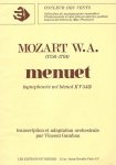 Mozart, Menuet (Symphonie Mi bemol KV 543)