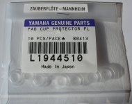 Stöpsel für Ringklappenflöte, Verschlusskappen Yamaha