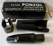Mouthpiece Ponzol for Alto Saxophon R90