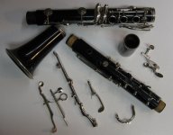 Clarinets repair, overhaul