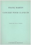Martin, Frank Concert pour Clavecin