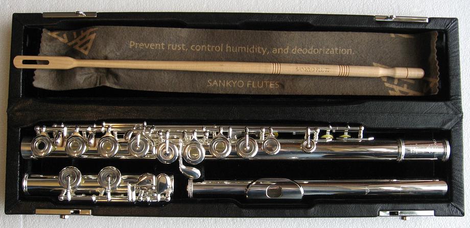 Sankyo flute model CF 501 - Click Image to Close