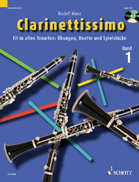Noten für Klarinetten