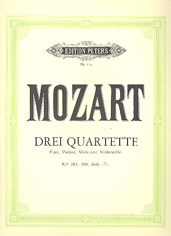 Mozart, W.A. 3 Flötenquartette Mozart, W.A. 3 Flötenquartette