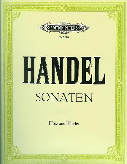 Händel, Georg Friedrich Sonaten für Flöte und Klavier Händel, Georg Friedrich Sonaten für Flöte und Klavier