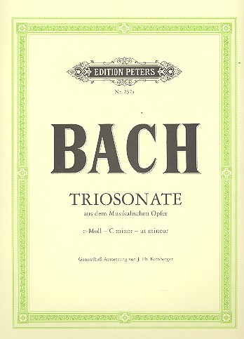 Bach J.S. Triosonate c-moll BWV 1079