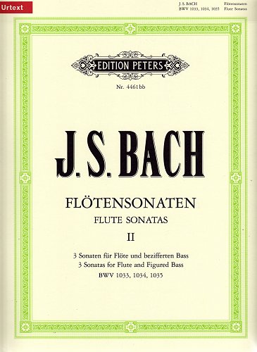 Bach J.S. Sonaten für Flöte und Basso continuo BWV 1033-1035