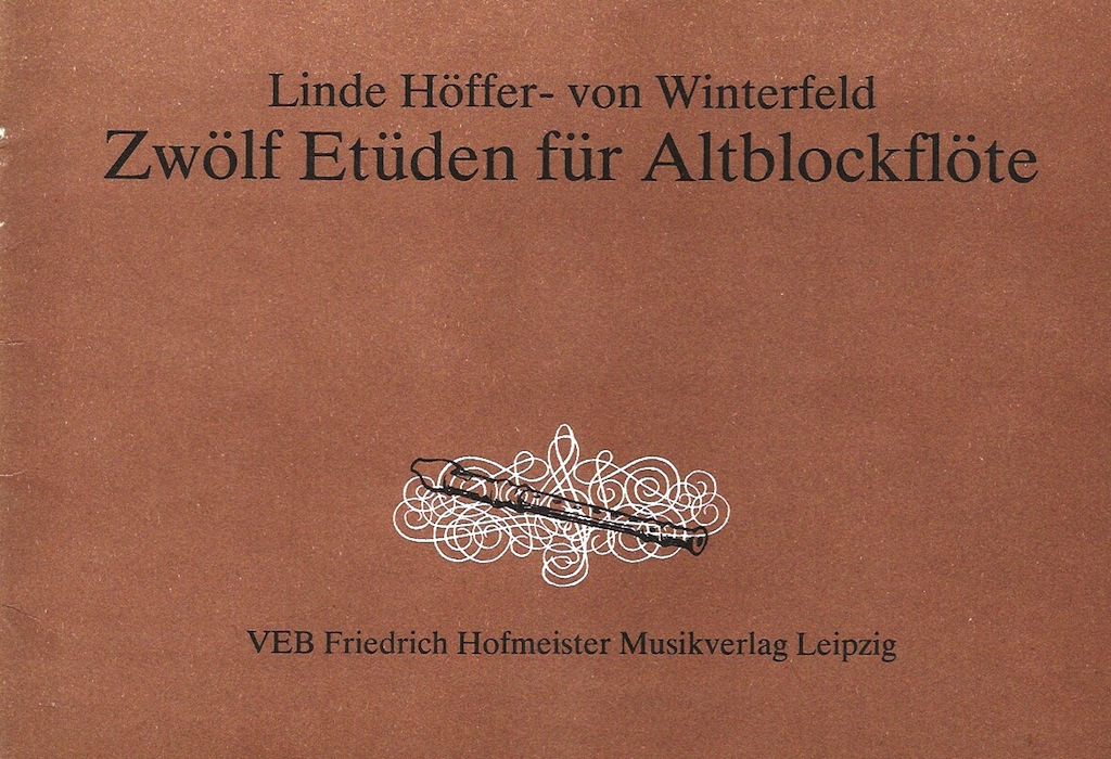 Zwölf Etüden für Altblockflöte Zwölf Etüden für Altblockflöte