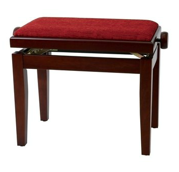 Klavierbank Deluxe Mahagoni matt Klavierbank Deluxe Mahagoni matt