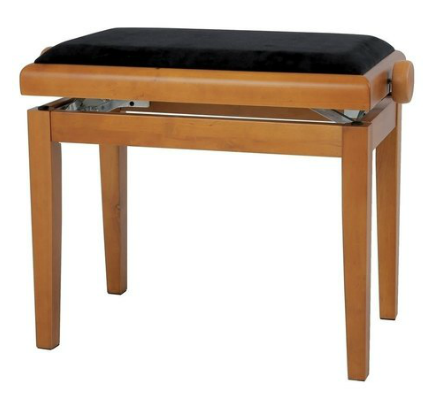 Klavierbank Deluxe Eiche matt Klavierbank Deluxe Eiche matt