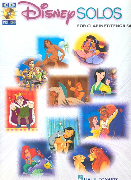 Disney Solos für Klarinette oder Tenor Saxophon Disney Solos für Klarinette oder Tenor Saxophon