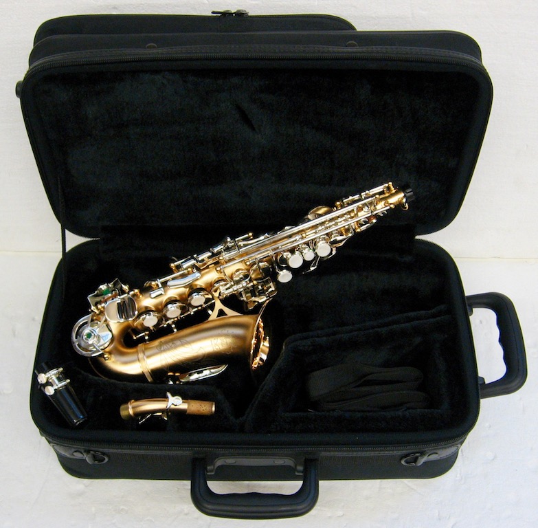 Green Hill Sopran Saxophon Modell SC-202 DGS gebogen Green Hill Sopran Saxophon Modell SC-202 DGS gebogen