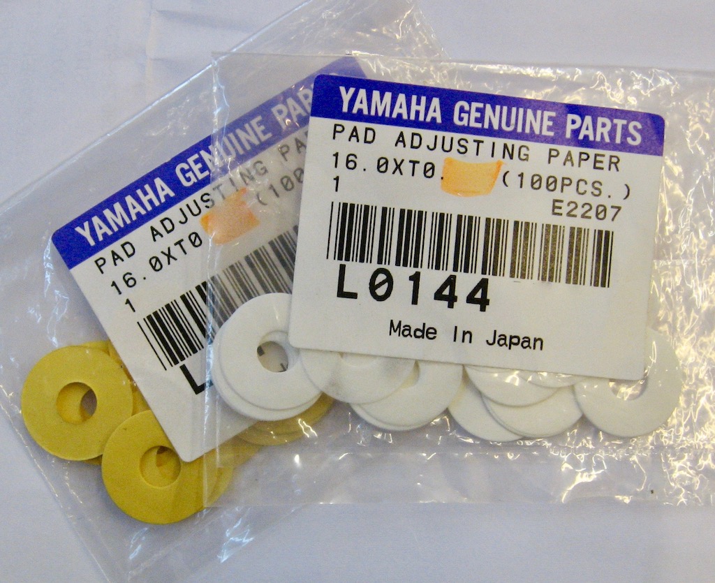 Papierringe für Querflöten Reparatur Yamaha