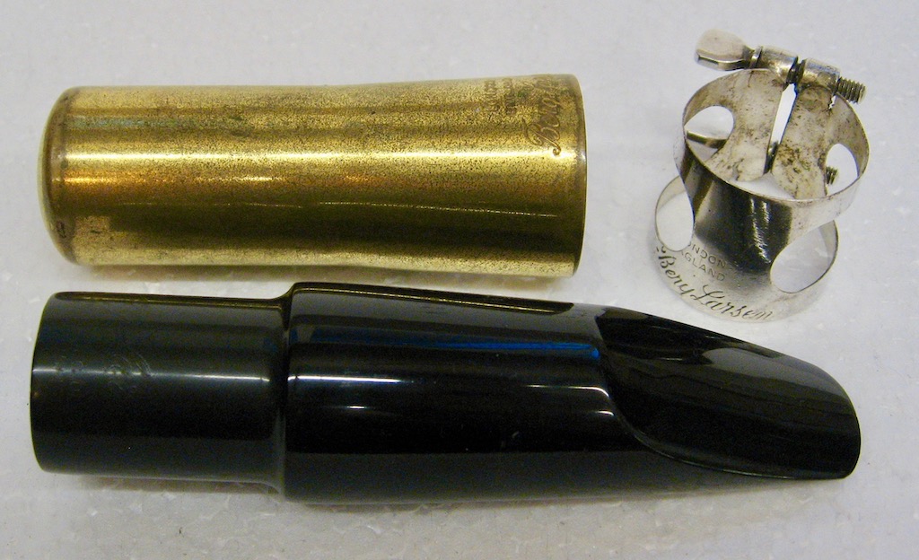 Mundstück Berg Larsen für Tenor Saxophon Ebonite 100/2 SMS Mundstück Berg Larsen für Tenor Saxophon Ebonite 100/2 SMS