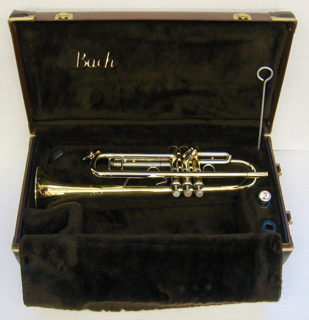 Bach Bb-Trompete Modell 37 ML-Bohrung lackiert Bach Bb-Trompete Modell 37 ML-Bohrung lackiert