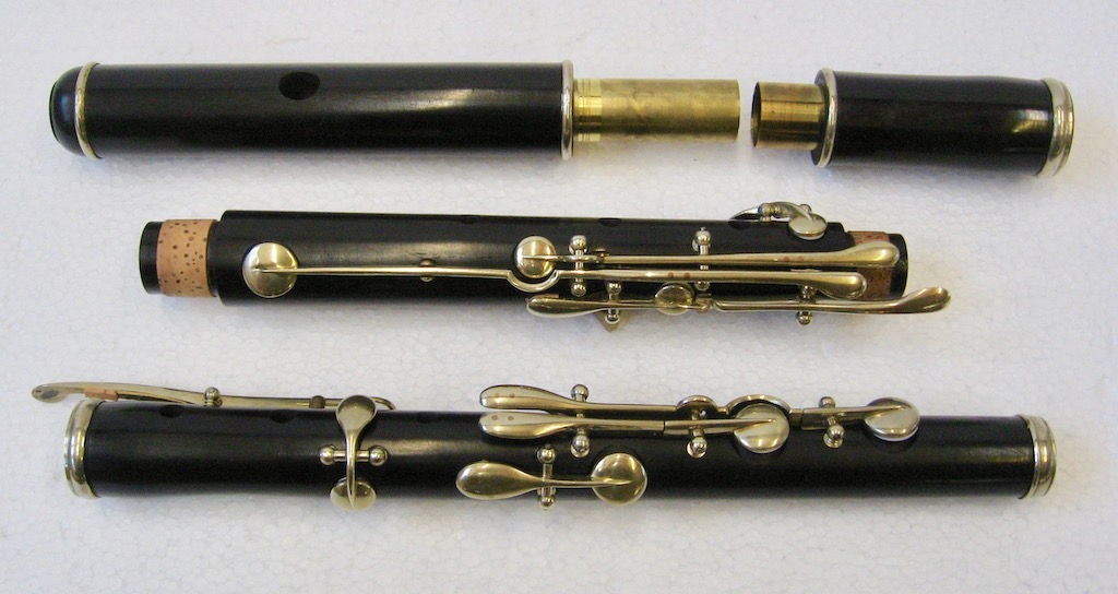 Traverso Flute, Wooden Flute 9 Key around 1880