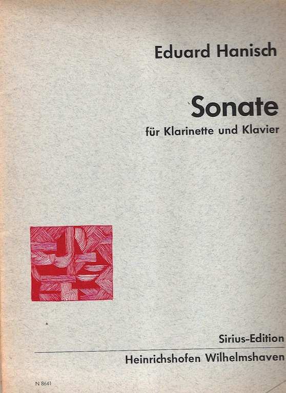 Hanisch, Sonate für Klarinette und Klavier