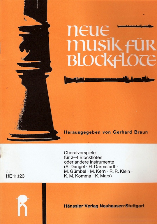Choralvorspiele für 2 bis 4 Instrumente Choralvorspiele für 2 bis 4 Instrumente