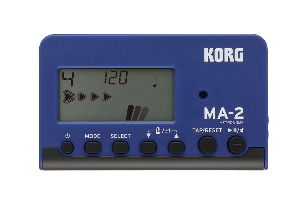 Metronom KORG MA-2, digital, blau/schwarz