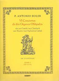 Soler, VI Conciertos de dos Organos obligados  Band 1