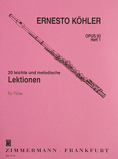 Köhler E. 20 leichte und melodische Etüden op.93 Band 1 Köhler E. 20 leichte und melodische Etüden op.93 Band 1