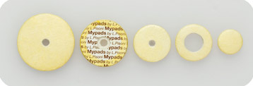 Pads for Flute Pisoni Mypads yellow